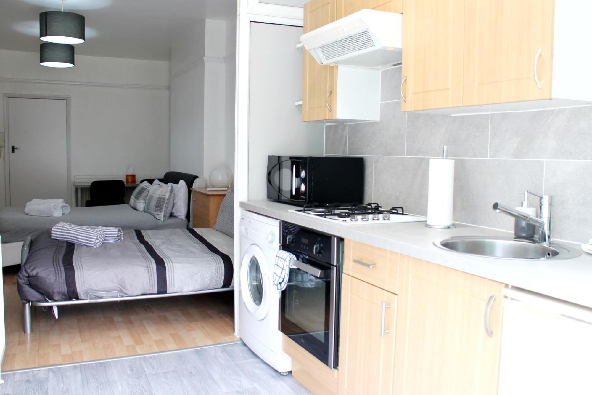 Large Studio Garden Flat On Golders Green Road London Luaran gambar